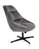 Кресло Stool Group Оррелл QH-8347KT HLR-21 dark grey серый фото 2