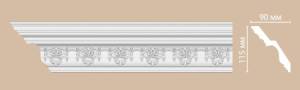 Плинтус потолочный с рисунком DECOMASTER DT-9851 240x9x11.5