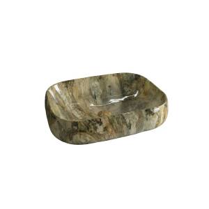 Раковина Gid Geométrico 54423 Mnc186 55 см, под камень, глянцевая