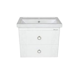 Тумба с раковиной Bellezza Виана 70 2 ящ. Белый
