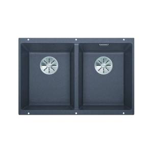 Кухонная мойка Blanco Subline 350/350-U 523575 темная скала