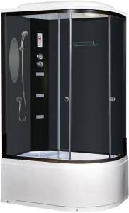 Душевая кабина Niagara NG-214-01LN 120х80х220 с высоким поддоном, с сиденьем