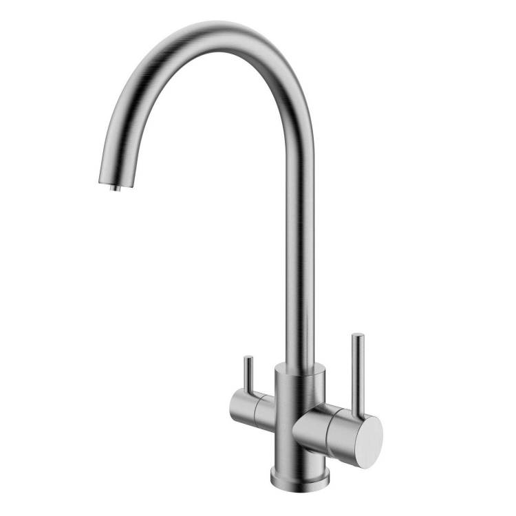 Смеситель для кухни Rush SUS9035-37 под фильтр, сатин