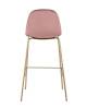 Стул барный Stool Group Валенсия BC-91003B HLR-44 пыльно-розовый, золотые ножки фото 5