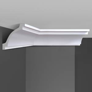 Плинтус потолочный гладкий DECOMASTER 96016 240x16x16