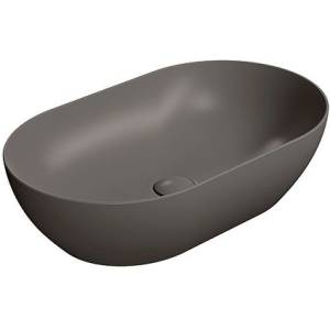 Раковина GSI Pura 883416 коричневый матовый, 60x37