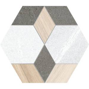 Керамогранит Vives Seine Hexagono Mayeix Multicolor 23x26.6