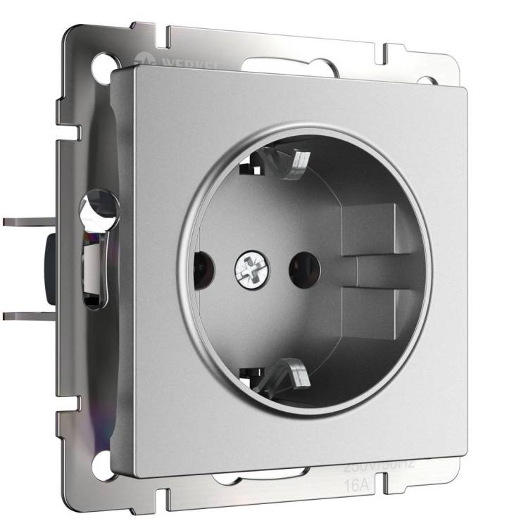 Розетка с заземлением Werkel W1171065