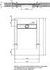Поддон для душа Aquanet Delight 140x80 белый камень, с сифоном фото 8