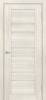 Межкомнатная дверь экошпон Мариам Техно 806, остекленная, бьянко 700x2000