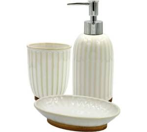 Набор аксессуаров для ванны Bath Plus Torre W-CE2048CA-SET3 бежевый