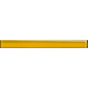 Бордюр Cersanit Universal Glass UG1H061 желтый 4x45