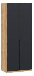 Шкаф платяной Трия Джоли TRI_262608 дуб крафт золотой