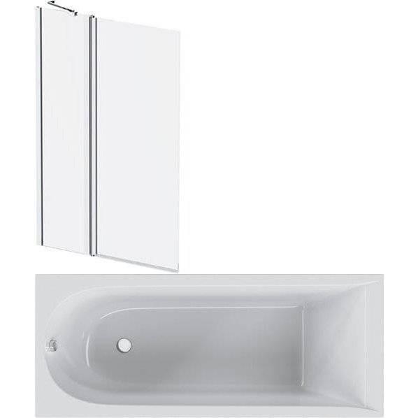 Акриловая ванна Am.Pm Spirit V2.0 170x70 с каркасом, со шторкой