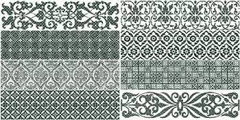 Керамогранит Gaya fores Bricktrend Deco White 8.15x33.15