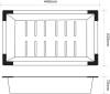 Коландер Zorg Inox R C 12-51 для моек фото 2