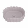 Раковина Kerama Marazzi Artbasin Conchiglia CC.wb.50\MAL накладная 50, мальва матовая фото 3