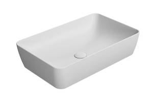 Раковина GSI Nubes 903609 белый матовый, 60x38