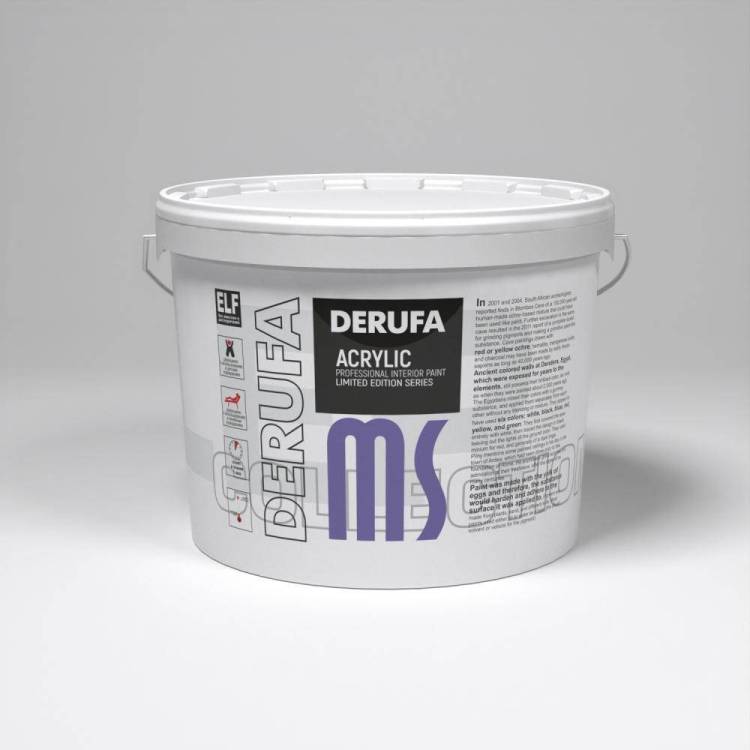 Краска интерьерная Derufa Структурная (MS) 15 кг