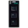Рамка 3-постовая IEK Skandy SK-M32-G-K02 черный фото 5