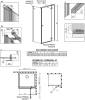 Душевой уголок Radaway Essenza New KDJ 100х75 R фото 8
