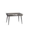 Стол обеденный Tetchair Lord Grey 21859 серый, черный 120(180)x80x75 фото 4
