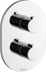 Термостатический смеситель Ravak Chrome CR 067.00 для ванны с душем
