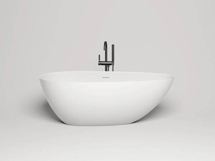 Ванна из искусственного камня Salini Paola In S-Stone 172x82, матовая