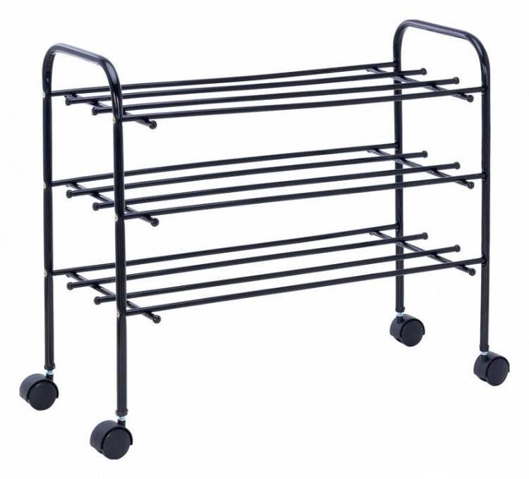 Стеллаж для обуви Leset Комо 3 2500000071706 Черный