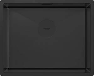 Мойка кухонная Paulmark Next PM215444-MBN 440x540 мм матовый черный