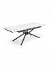 Стол обеденный Halmar Vitorino 160 V-CH-VITORINO-ST-BIALY белый мрамор/черный