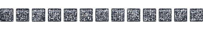 Бордюр Kerama Marazzi Карандаш POF003 Бисер черный серебро 20x1.4