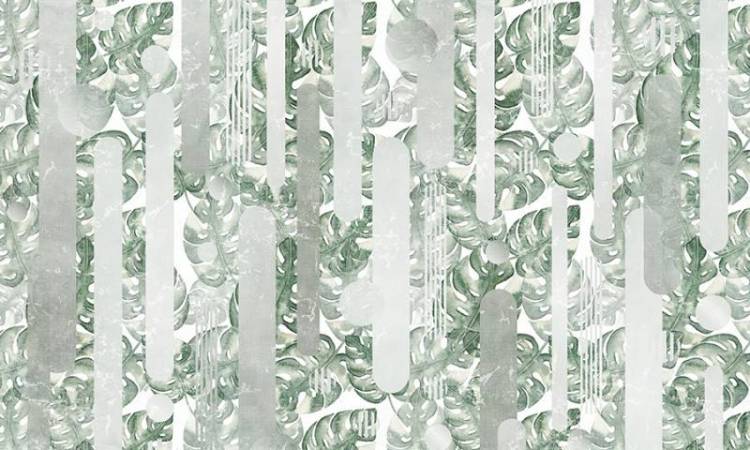 3D Фотообои Artegrafico «Тропическая зелень» MN-010 канвас