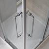 Душевой уголок Cezares Relax RELAX-304-AH-2-120/90-C-GM профиль оружейная сталь, стекло прозрачное, 120x90x200 фото 4