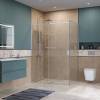 Душевой уголок BelBagno SOFT_CLOSE-2-AH-1-150/100-C-Cr профиль хром, стекло прозрачное, 150x100x200 фото 3