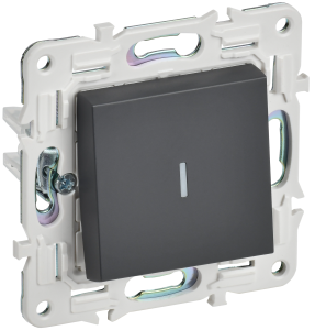 Выключатель 1-клавишный IEK Skandy SK-V10-1-10-K48 титан