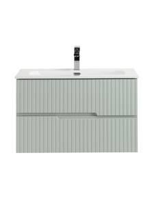 Тумба под раковину Cezares DUET-N-800-2C-SO-VPR-P зеленый жемчужный, 80x45.7