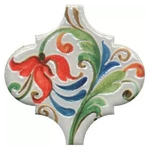 Декор Kerama Marazzi Арабески Тоскана VT/A582/65000 6 Глянцевый 6.5x6.5