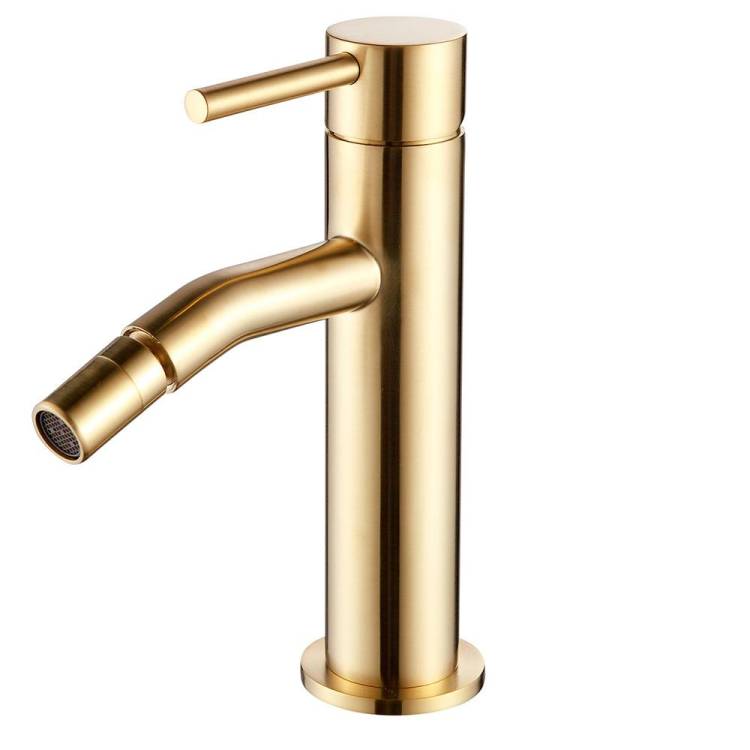 Смеситель для биде AQUAme Siena AQM6216GG глянцевое золото
