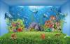 3D Фотообои Artegrafico «Газон под водой» PM-029 акварель