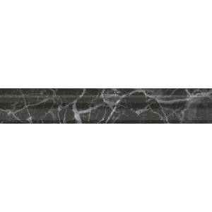 Бордюр Kerama Marazzi Коррер BLC039R Черный Глянцевый Обрезной 5x30