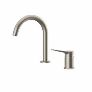 Смеситель для раковины Remer Slash & Dot SL57XV сталь