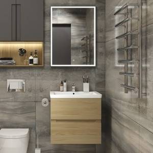 Мебель для ванной Art&Max Techno подвесная, 70, дуб мадейра янтарь