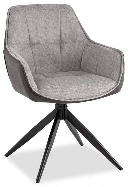 Стул Stool Group Waldo OS-2319K T358-5mPK970-11 серый с серой экокожей