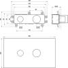 Скрытая часть Ravak Eleganta R-box RB 07B.50 X070231 фото 3