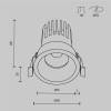 Встраиваемый светильник Technical Dip DL117-15W-2.7K-B фото 13