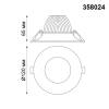 Встраиваемый светодиодный светильник Novotech Spot Glok 358024 фото 2