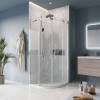 Душевой уголок BelBagno Marino MARINO-R-2-90-C-Cr профиль хром, стекло прозрачное, 90x90