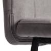 Стул полубарный Tetchair Medeo 24917 серый, велюр фото 8