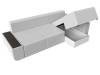 Угловой диван Лига Диванов Чикаго 110767 правый угол Белый 249/154/90 фото 9